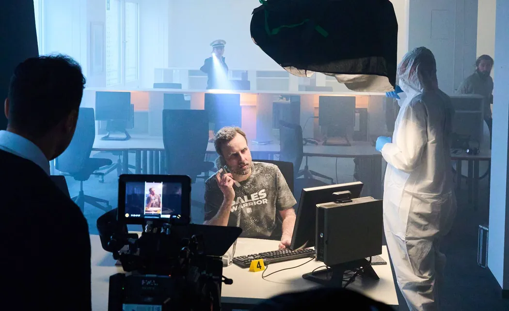 Filmstill aus „Cold Case", fotografiert von Alexander Seidmann